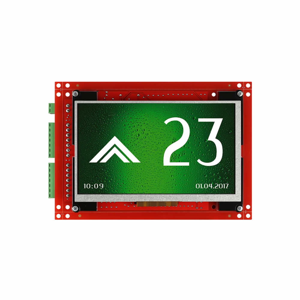 7" LCD TFT Gösterge 